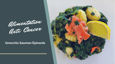 Recettes anti-cancer: Gnocchis aux Saumon et Épinards frais